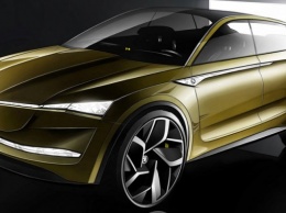 Концепт электрической Skoda Vision E