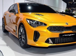 KIA Motors презентовала самый новый и самый быстрый KIA Stinger