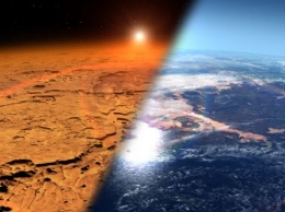 Почти вся атмосфера Марса была утянута в космос