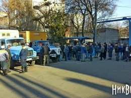 «С новым руководством мы потеряли право голоса» - работники «Николаевводоканала» провели митинг-забастовку