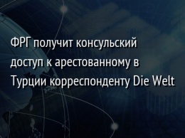 ФРГ получит консульский доступ к арестованному в Турции корреспонденту Die Welt