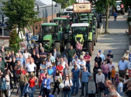 В Германии - массовые протесты фермеров против антироссийских санкций