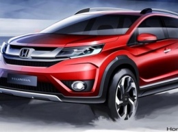 Honda презентовала бюджетный семиместный внедорожник BR-V