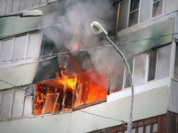 В Перми горел балкон на пятом этаже жилого дома