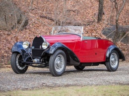 На аукцион выставят модель Bugatti Type 49 Roadster 1932 года