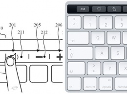 Apple запатентовала клавиатуру Magic Keyboard со встроенной панелью Touch Bar и сканером Touch ID