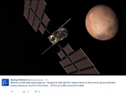 Boeing разработал проект станции для полетов на Марс и Луну