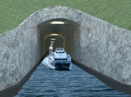 Норвегия построит первый в мире тоннель для кораблей