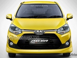 В сеть «просочились» изображения новой Toyota Agya для Индонезии