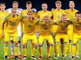 Сборная Украины опустилась на шесть позиций в рейтинге ФИФА