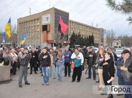 Николаевцы отметили третью годовщину разгона антимайдана народным вече