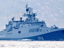 Россия перебросила фрегат в Средиземное море