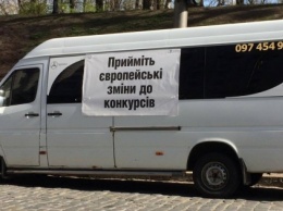 Перевозчики требуют отправить в отставку главу Киевской ОГА Горгана