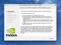 Nvidia выпустила драйвера под Mac для графических карт Pascal, включая самый мощный ускоритель Titan Xp