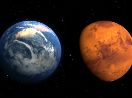 Ученые предрекают столкновение Земли и Марса
