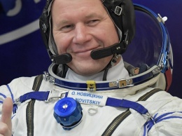 Космонавт «Роскосмоса» Олег Новицкий поздравил с Днем космонавтики с борта МКС