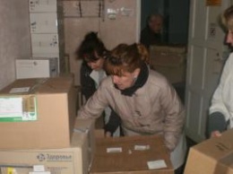 Красный Крест доставил партию медикаментов в Донбасс