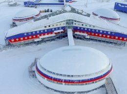 Россия впервые показала свою военную базу "Арктический трилистник"