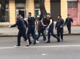 В центре Одессы произошла массовая драка