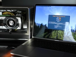 Энтузиасты подключили десктопную GTX 1080 Ti к MacBook Pro