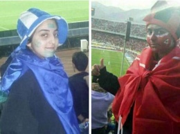 На футбольном матче в Иране арестовали переодетых мужчинами болельщиц