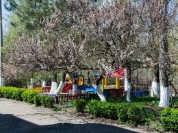 В Николаеве Viber-благотворители установили в детском доме три детские площадки