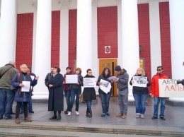 Одесситы выступили против застройки Ланжерона (ВИДЕО, ФОТО)