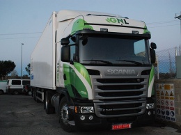Scania передала газомоторный арендный тягач компании «Трансмагистраль»