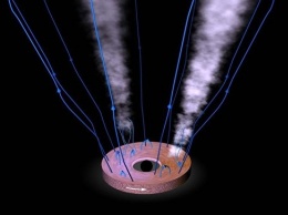 Астрономы выяснили, почему "плевки" черных дыр нарушают скорость света