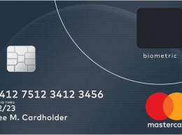 MasterCard выпустила карту со сканером отпечатка пальца