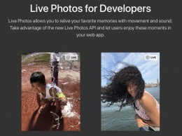 Apple разрешила показывать Live Photos на сайтах