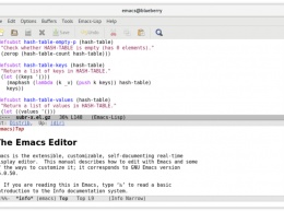 Выпуск текстового редактора GNU Emacs 25.2