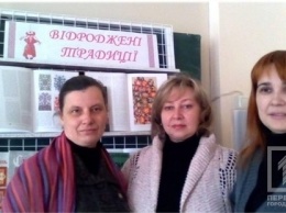 Криворожская рукодельница Марианна Любас встретилась со студентами