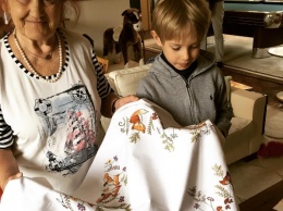 Наталья Водянова похвасталась подарком бабушки для ее сына Виктора