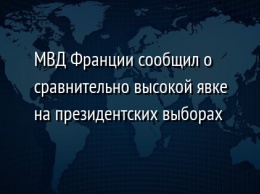 МВД Франции сообщил о сравнительно высокой явке на президентских выборах