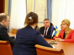 Светличная встретилась с Чрезвычайным и Полномочным Послом Эстонии в Украине