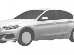 В России запатентован компактный седан BMW 1-Series