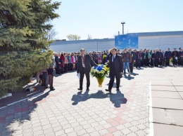 В Каменском почтили героев и жертв Чернобыльской аварии