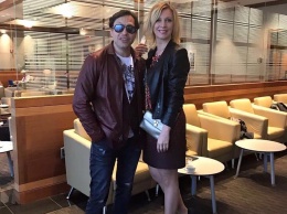 Мария Захарова встретила в аэропорту Нью-Йорка Александра Ревву