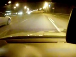 Инспектор ГИБДД испугался высокой скорости преследования пьяного гонщика в Москве