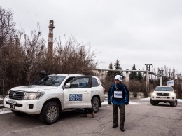 Патруль ОБСЕ стал свидетелем взрыва возле блокпоста боевиков "ЛНР"