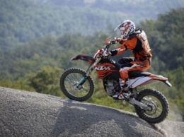 В крымских горах пострадал мотоциклист