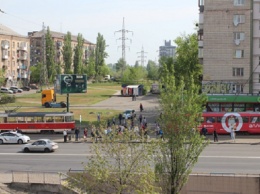 В Киеве трамвай сбил пенсионерку