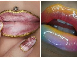 10 примеров сумасшедшего макияжа губ, который будет супермодным этим летом