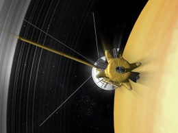 "Кассини" неожиданно не нашел пыли в "дырке" между кольцами и Сатурном