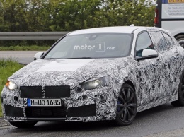 «Заряженный» BMW 1-Series замечен на дорожных тестах