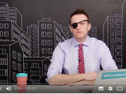 Навальный в пиратской повязке взорвал сеть (видео)