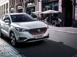 MG ZS приходит в Англию с новым именем