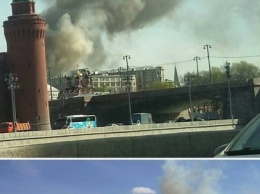 Соцсети с юмором отреагировали на пожар на Лубянке в Москве