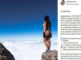 Голая модель Playboy на священной горе разъярила народ маори